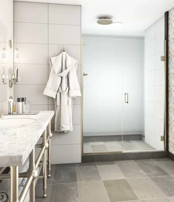 TruFit Swing Shower Doors – Brushed Nickel Hardware - Image 4