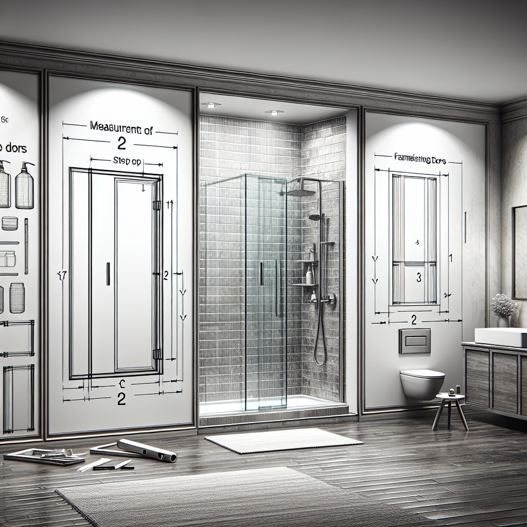 An informative shower door installation guide aiding in bathroom renovation.