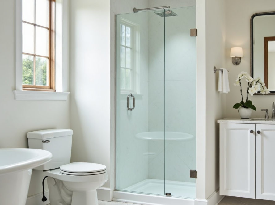 Professional shower door replacement near Dover MA
