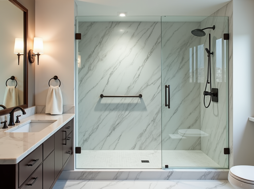 Professional shower door contractors near Boston