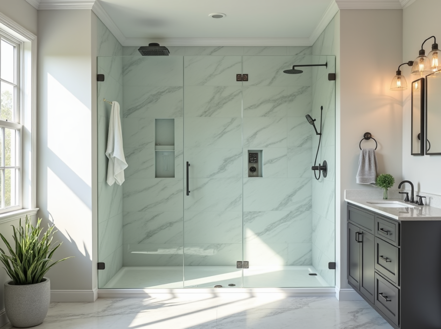 Professional shower door contractors near Brockton MA