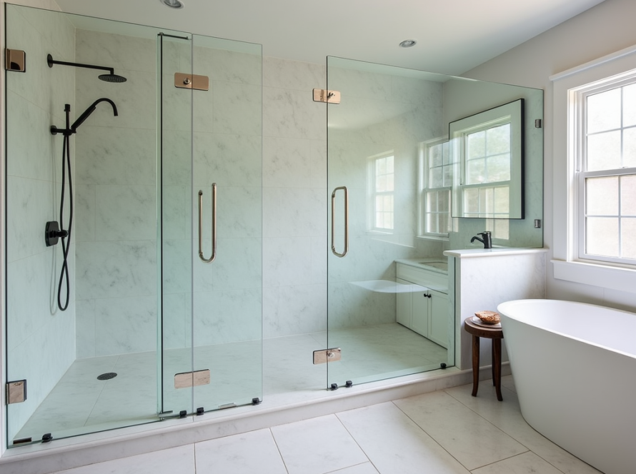 Professional shower door contractors near Sharon MA