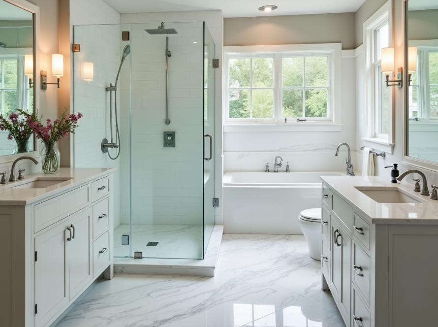 Professional shower door installation near Chelsea MA