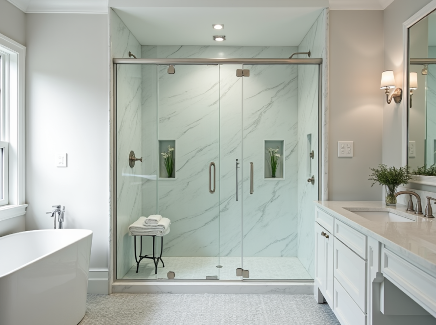 Professional shower enclosure installers near Melrose MA