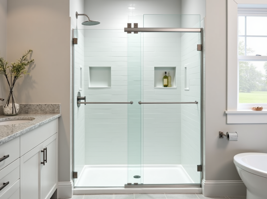 Professional shower glass installation near Saugus MA