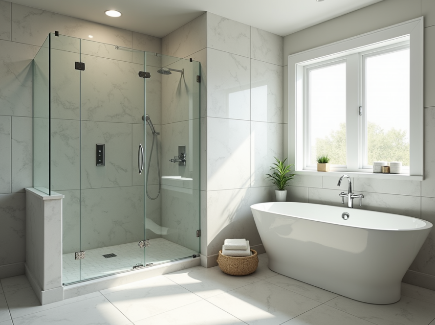 Professional shower installers near Brighton MA