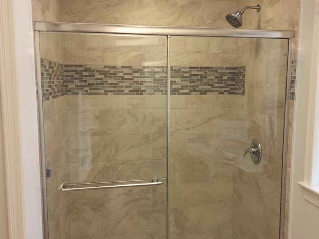 Professional shower door installation in Newton MA.