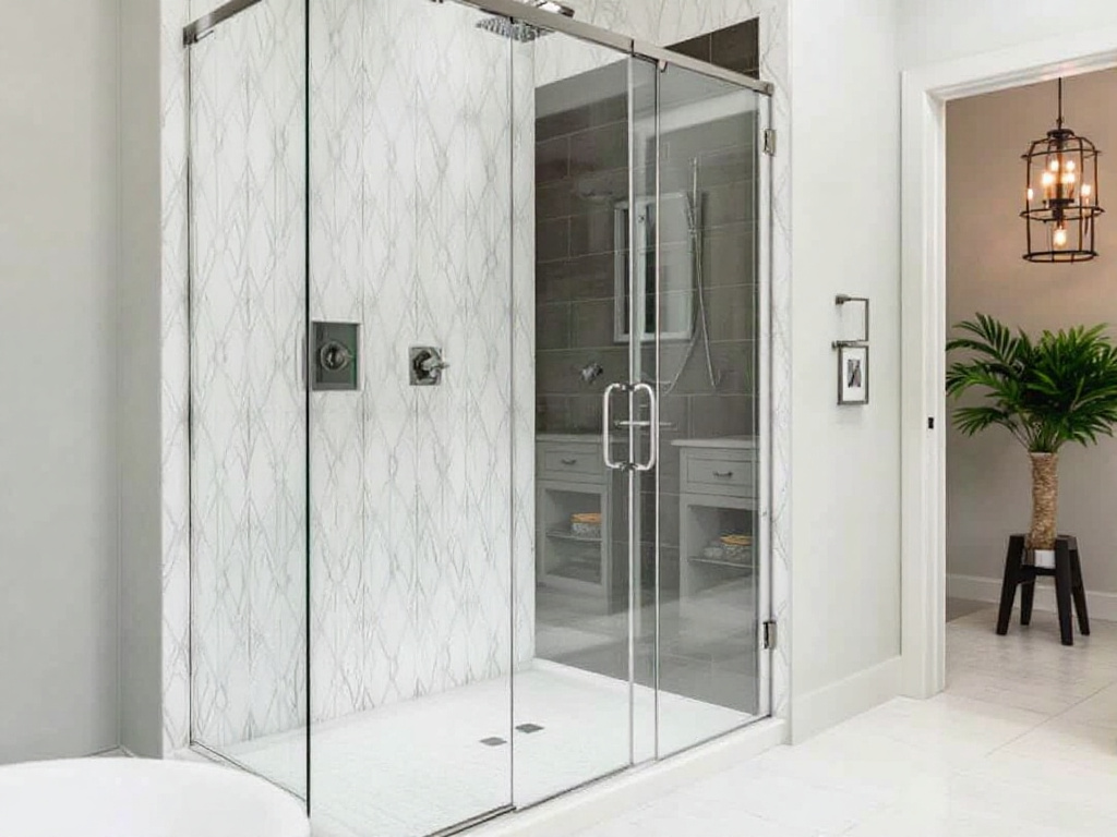 A team of shower door contractors providing expert services in modern and contemporary design near Boston.