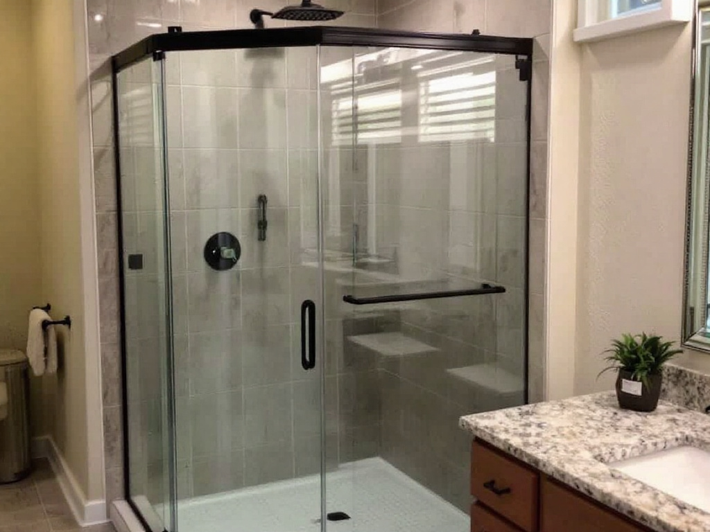 Modern and contemporary design shower crafted by skilled installers in Brighton, MA.
