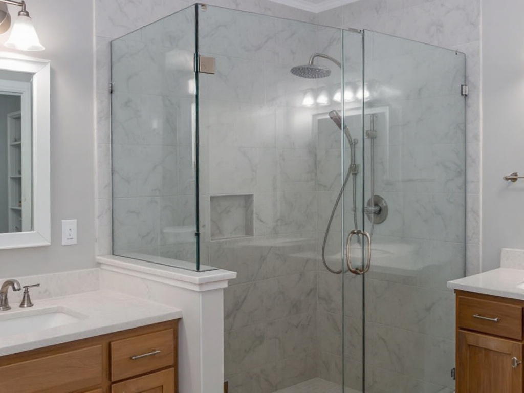 An expert installer providing top-notch shower door installation services in Bedford, MA.