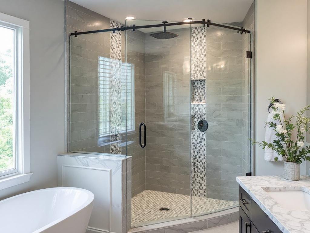 A showcase of modern, contemporary designed shower doors expertly installed by the best crafters near Avon MA.