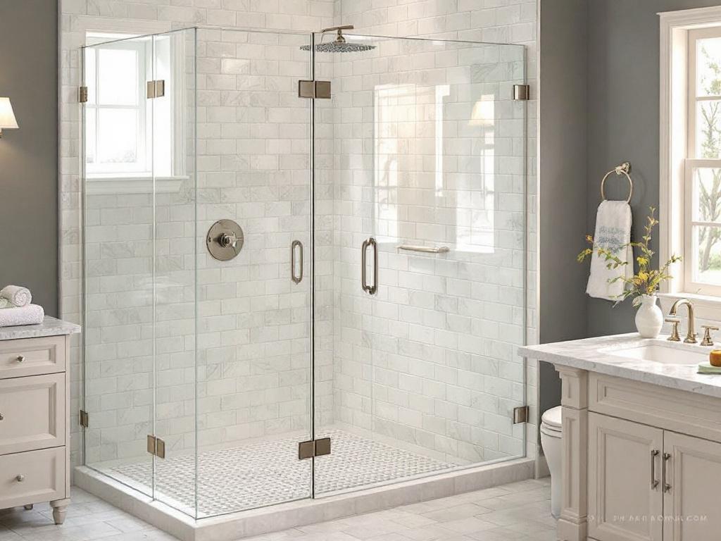 New modern and contemporary glass shower installations in Milton, MA by experts.