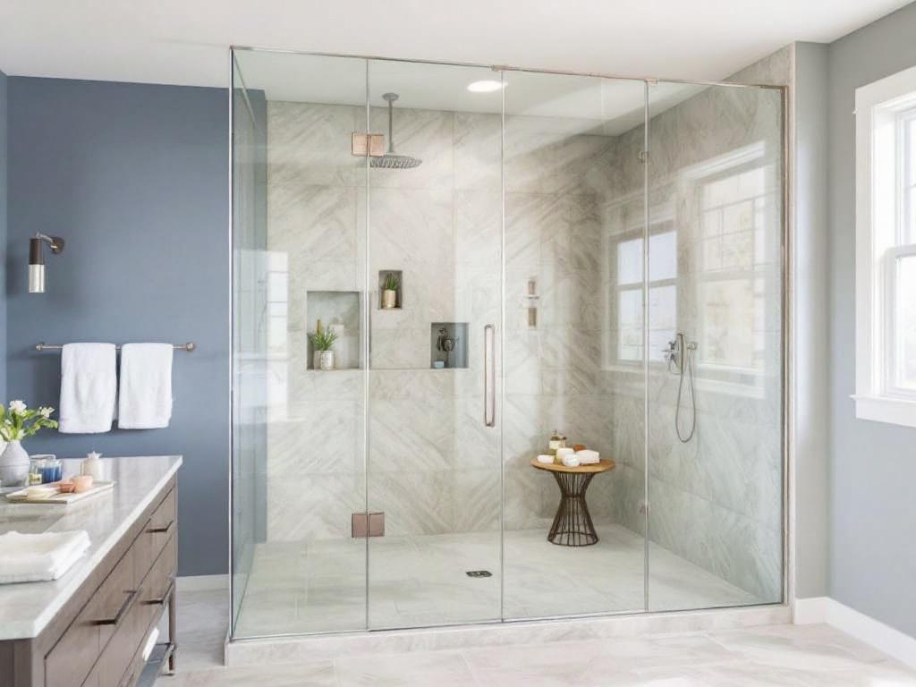 A Boston-based custom frameless shower glass door company offering ultimate elegance and sophistication.