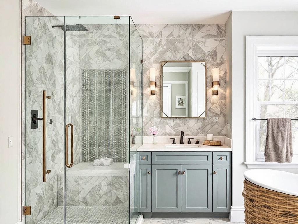 Glass Shower Doors Installation in Boston's modern and contemporary designs.