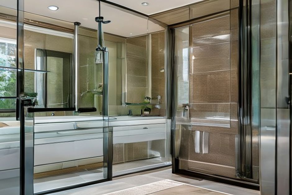 glass shower doors near boston ma custom frameless