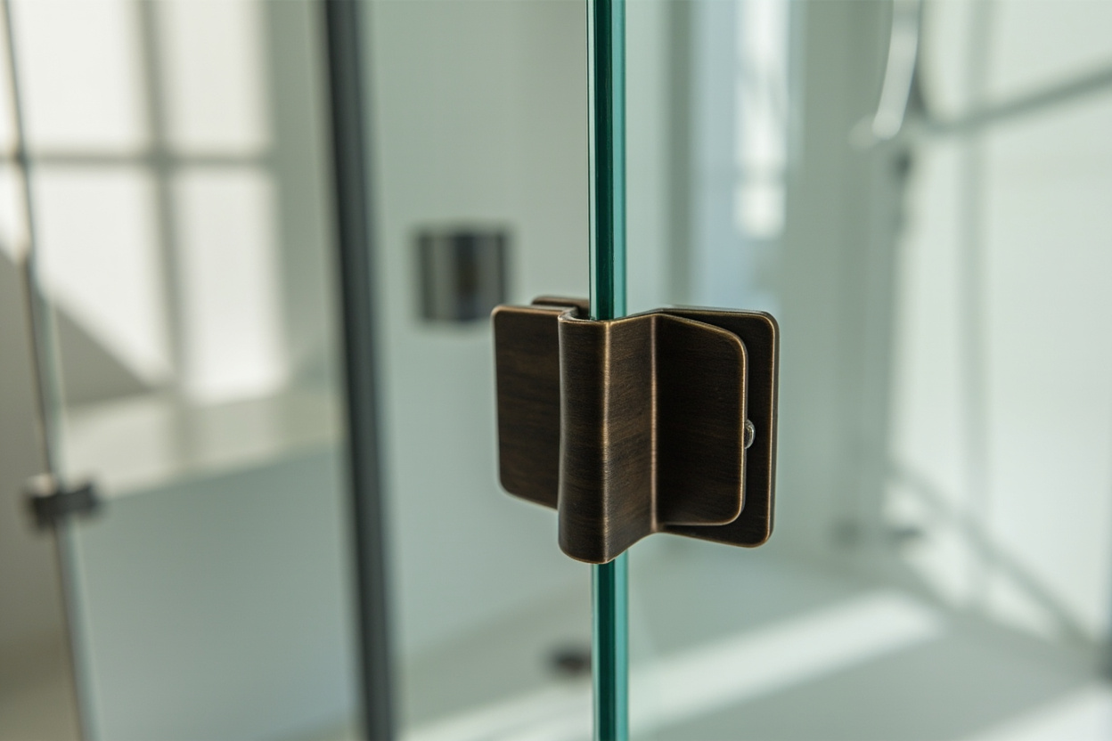 Boston Shower door custom glass installation