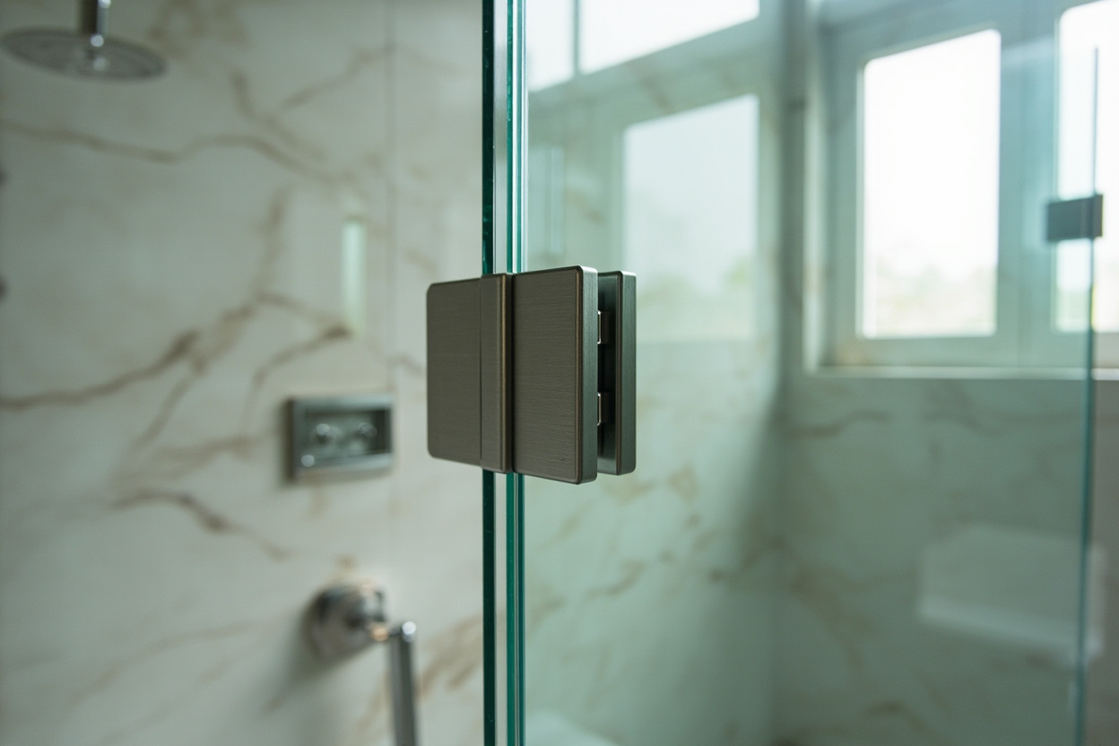 custom shower door design installation in Boston