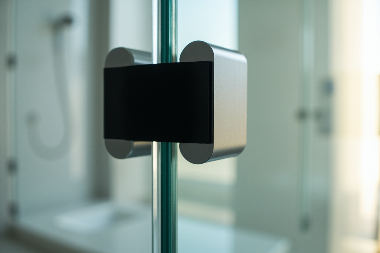 Boston Shower door custom glass installation