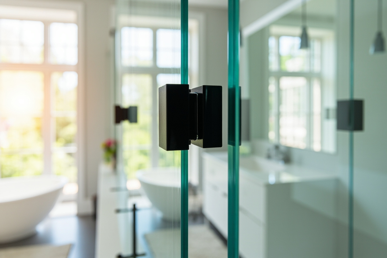 custom shower door design installation in Boston