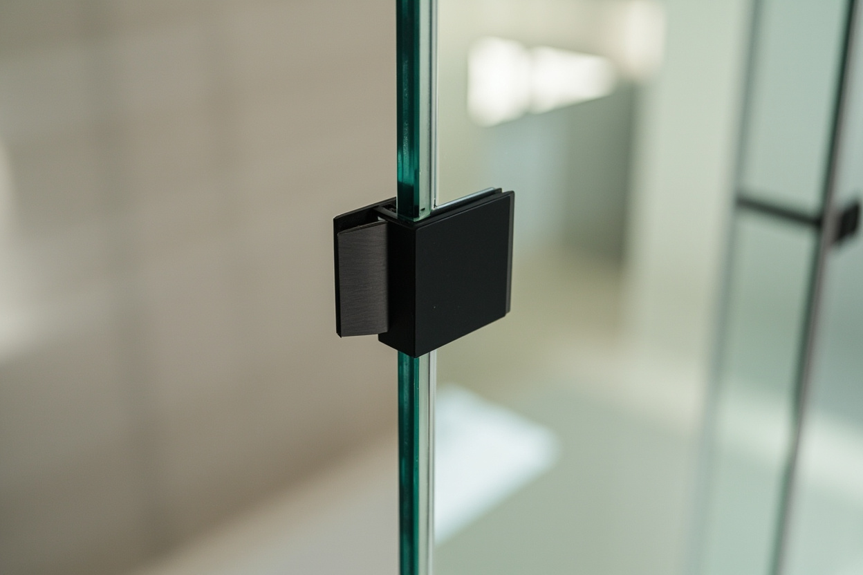 hinged shower doors installation in Boston