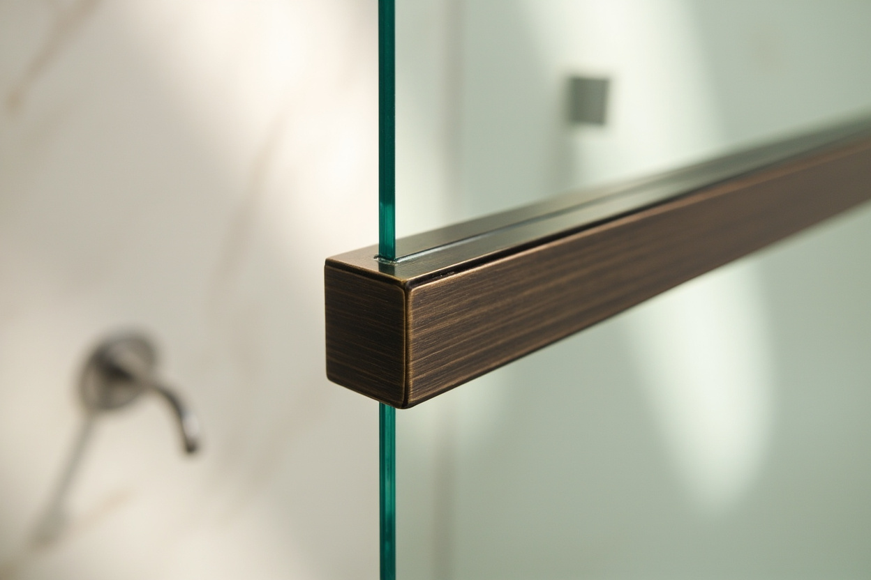 Boston custom shower door design installation