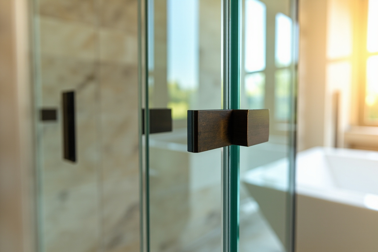 frameless shower door installation near boston ma custom glass solutions