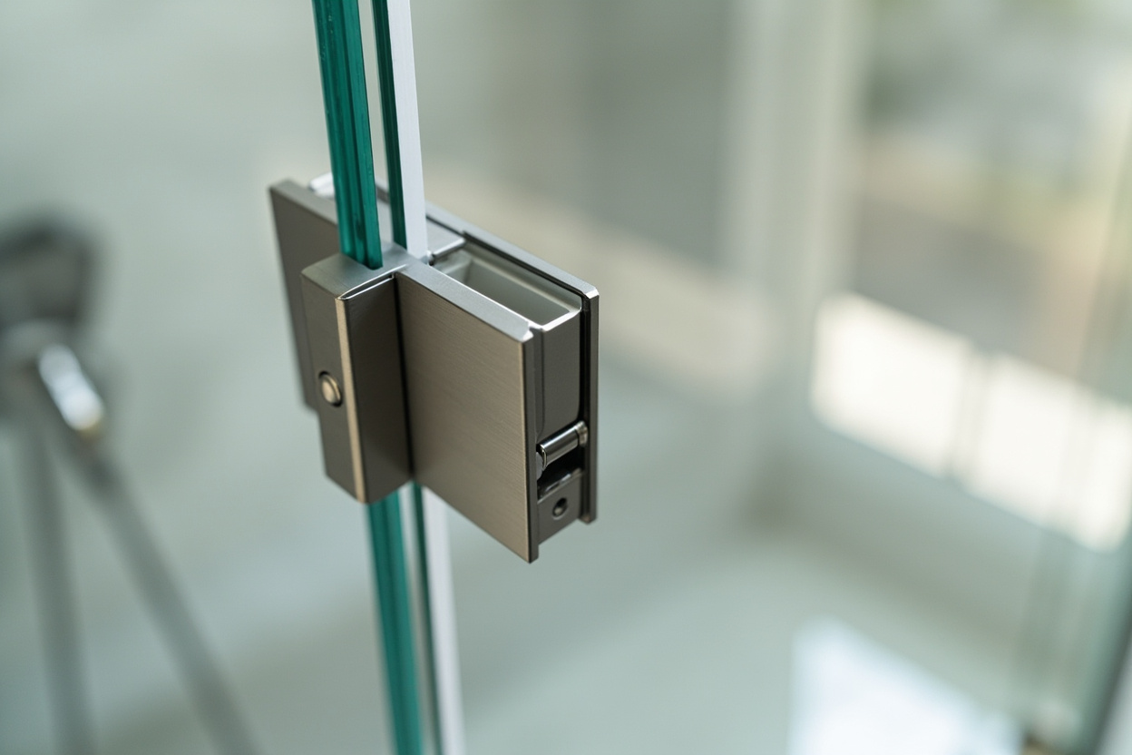 Boston Shower door custom glass installation