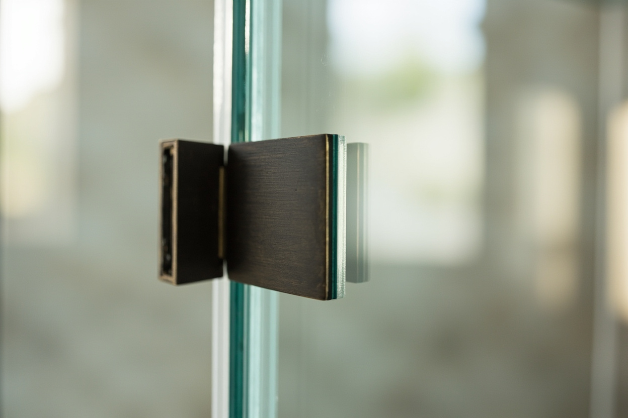 Boston Shower door custom glass installation