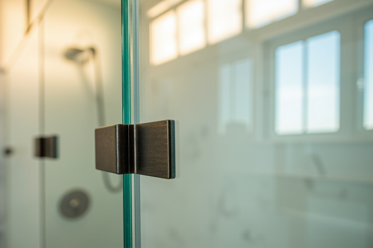 custom shower door design installation in Boston