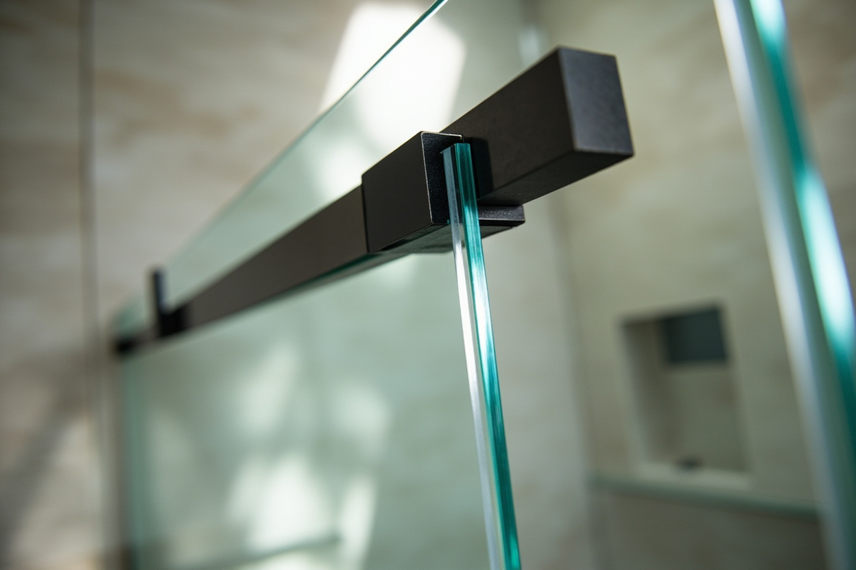 custom shower door design installation in Boston