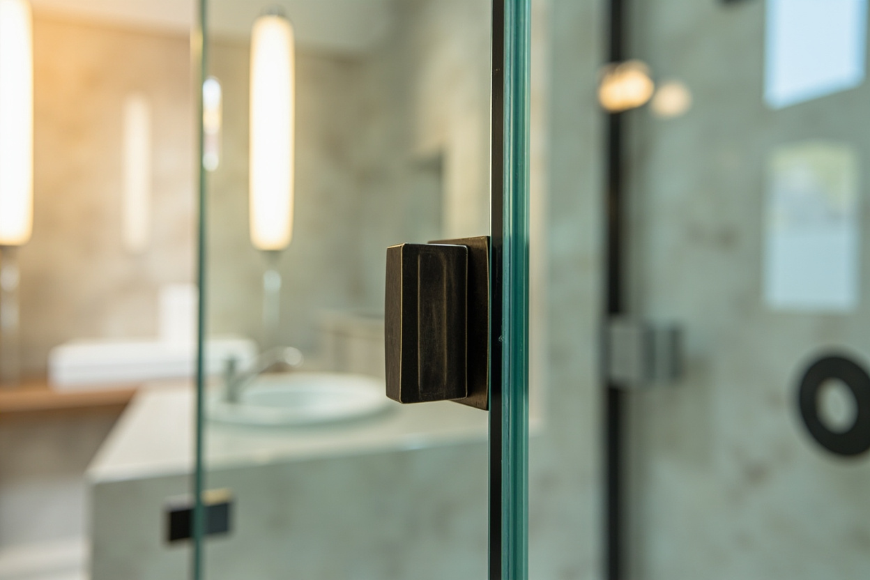 custom shower door design installation Near Boston