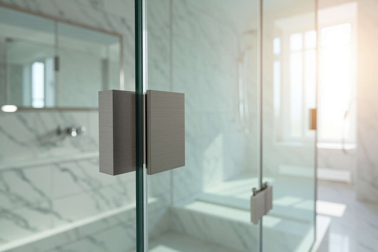 frameless shower door installation near boston ma custom glass solutions