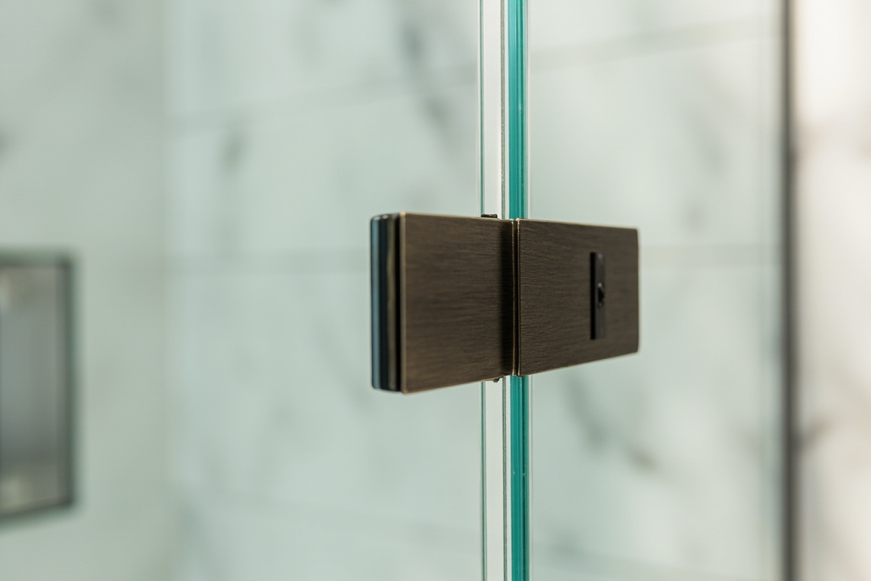 custom shower door design installation in Boston