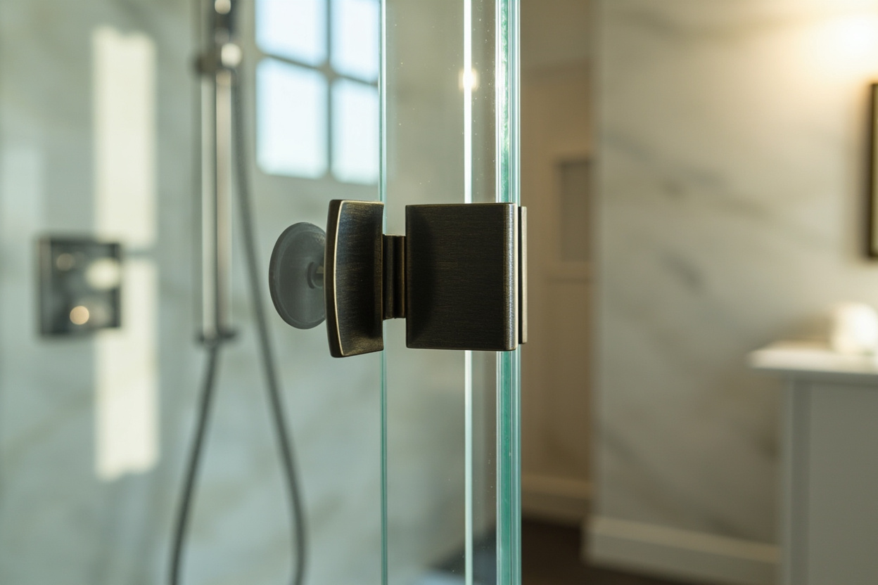 custom shower door design installation Near Boston